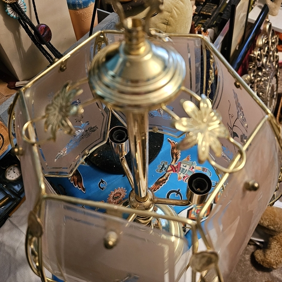 Vintage Tri-Light Touch Lamp - Picture 6 of 7